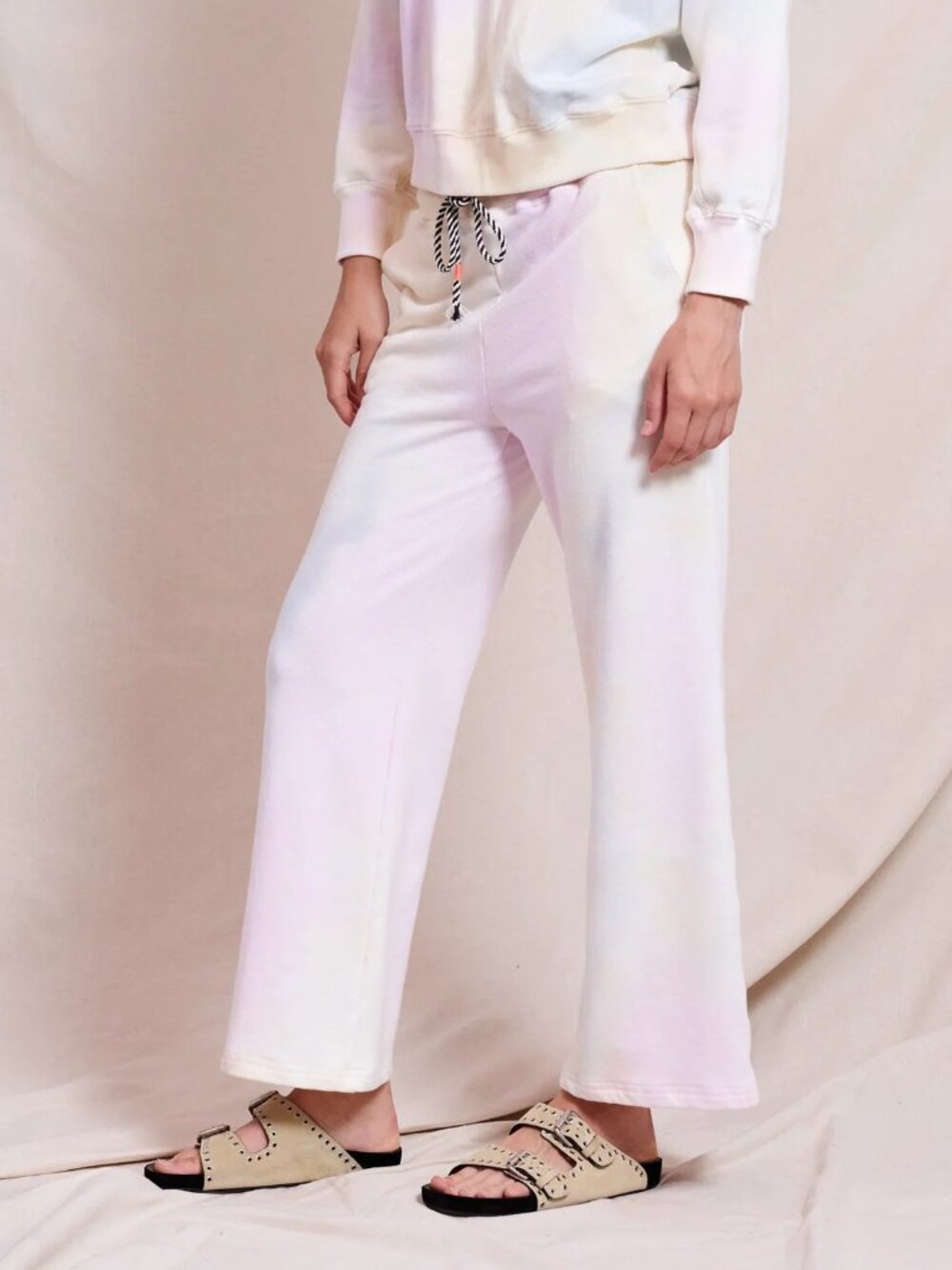 Anthropologie Sundry Coconut Girl Tie-Dye Drawstring Sweatpants Size Small (4-6)